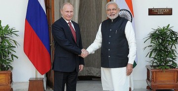 Путин и Нарендра Моди_Индия